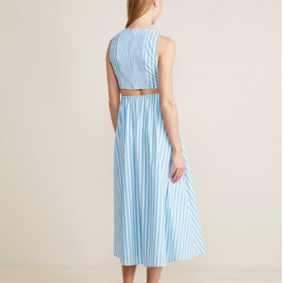 $198 NWT Women’s Vineyard Vines Cutout Maxi Dress – Size 8 - Picture 6 of 9
